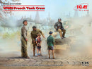 ICM 35647 WWII French Tank Crew w/father sons 1:35