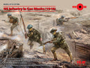 ICM 35704 US Infantry in Gas Masks 4 1:35