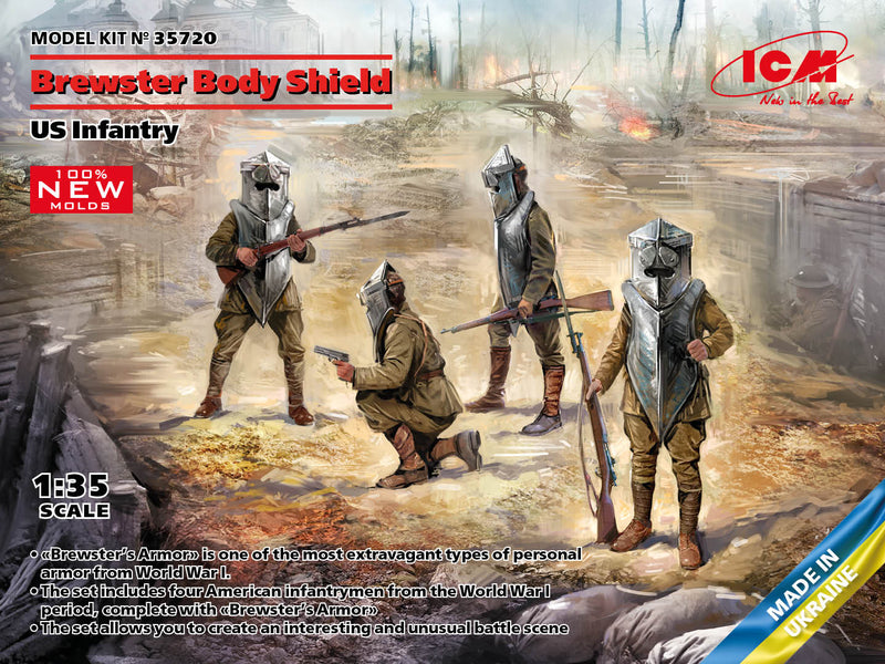 ICM 35720 Brewster Body Shield US Infantry 1:35