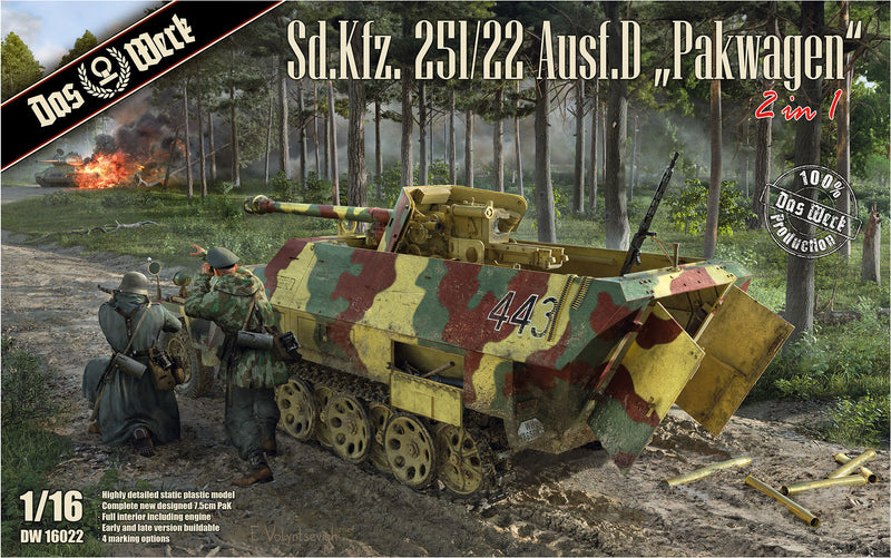 Das Werk 1/16 Sd.Kfz. 251/22 Pakwagen