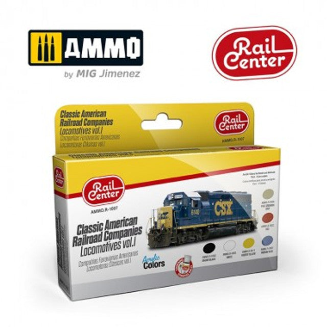 Ammo Mig R1007 CLASSIC AMER. RR VOL1 SET