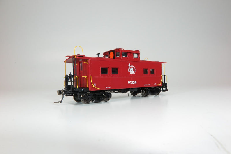 Rapido 144002 Northeastern-style Steel Caboose: CNJ - Liberty Scheme: