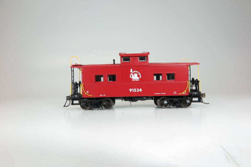 Rapido 144003 Northeastern-style Steel Caboose: CNJ - Liberty Scheme: