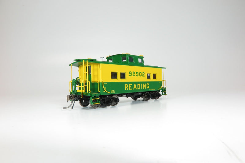 Rapido 144020 Northeastern-style Steel Caboose: RDG - Yellow & Green Scheme: