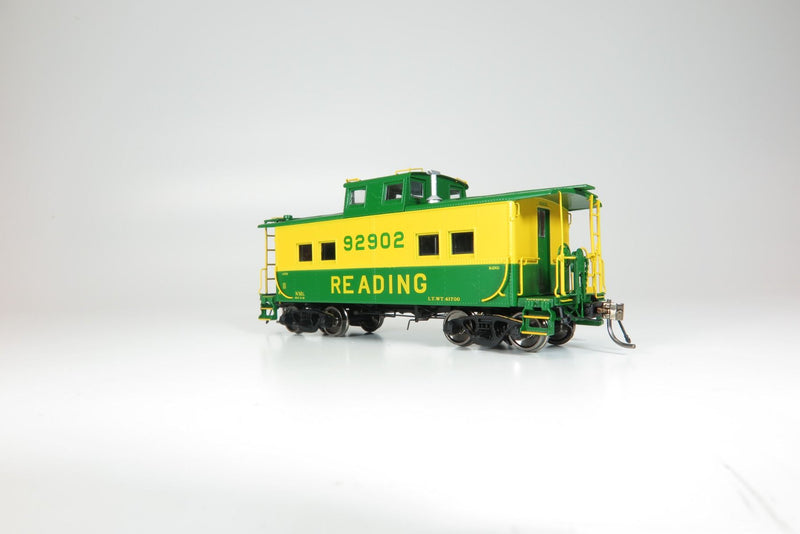 Rapido 144020 Northeastern-style Steel Caboose: RDG - Yellow & Green Scheme: