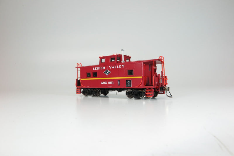 Rapido 144015 Northeastern-style Steel Caboose: LV - Black Diamond Scheme: