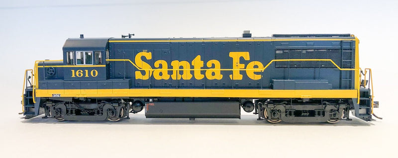 Rapido 035505 HO GE U25B Low Hood: Santa Fe - Pinstripe Scheme: