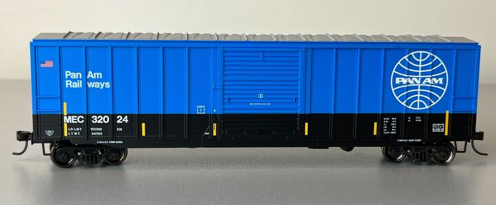 Atlas 20006708 HO TRAINMAN 50'6" BOX CAR PAN AM