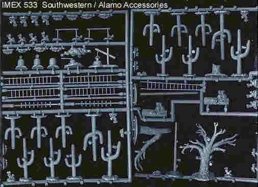 IMEX 533 Alamo Accessory Set 1:72
