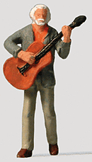 Preiser HO 29067 Individual Figures, Standing Guitar Player