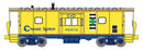 Walthers Mainline HO 910-8671 International Bay Window Caboose, Chessie System-C&O