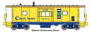 Walthers Mainline HO 910-8672 International Bay Window Caboose, Chessie System-C&O