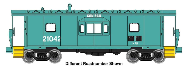 PREORDER Walthers Mainline HO 910-8674 International Bay Window Caboose, Conrail