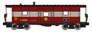 PREORDER Walthers Mainline HO 910-8675 International Bay Window Caboose, Erie Lackanwanna