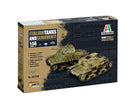 Italeri 25768 Italian Tanks&Semoventi 1:56