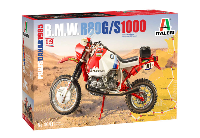 Italeri 4641 - SCALE 1 : 9 B.M.W. R80 G/S 1000 Paris Dakar 1985