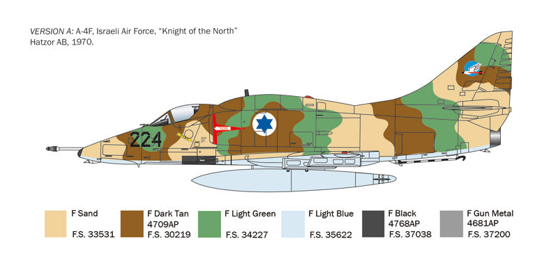 Italeri 2826 - SCALE 1 : 48 A-4 E/F/G Skyhawk