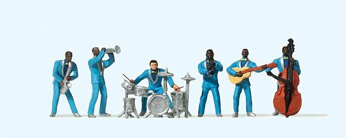 Preiser HO 10112 Jazz Band with Instruments (6)