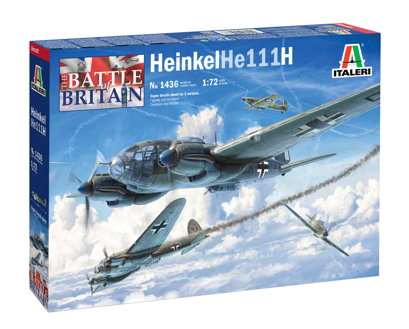 Italeri 1436 - SCALE 1 : 72 HEINKEL HE111H