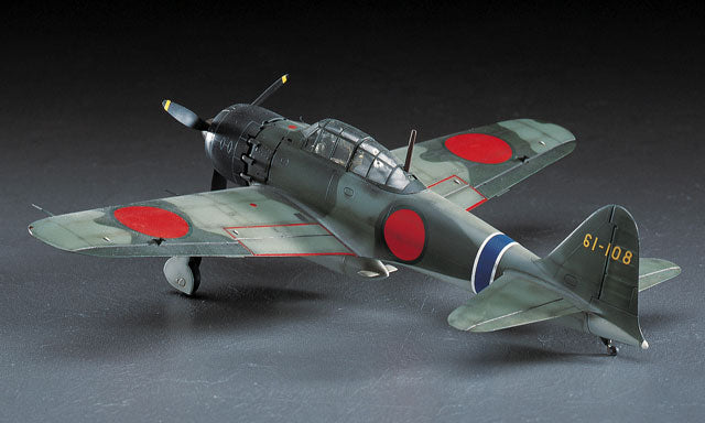 Hasegawa Models 9123 Mitsubishi Zero carrier fighter type 52 1:48 SCALE MODEL KIT