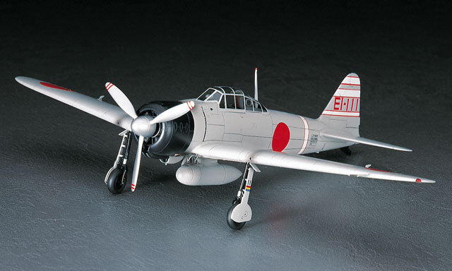 Hasegawa Models 9143 Mitsubishi Zero carrier fighter type 21 1:48 SCALE MODEL KIT