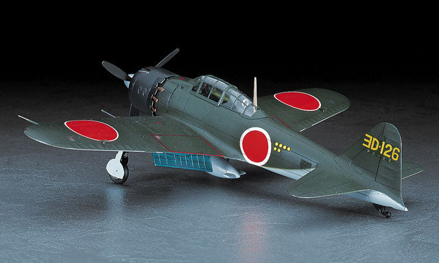 Hasegawa Models 9070 Mitsubishi A6M5 Zero Type Carrier Fighter Type 52/Type 52 A 1:48 SCALE MODEL KIT