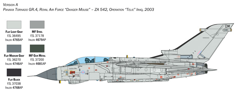 Italeri 2513 - SCALE 1 : 32 TORNADO GR. 4