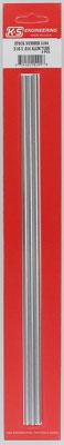 K&S 5104 Aluminum Tube 3/16'' OD 3cd