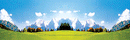 Faller 180513 Karwendelgebirge Background Scene, 10'8" x 40" 320 x 100cm