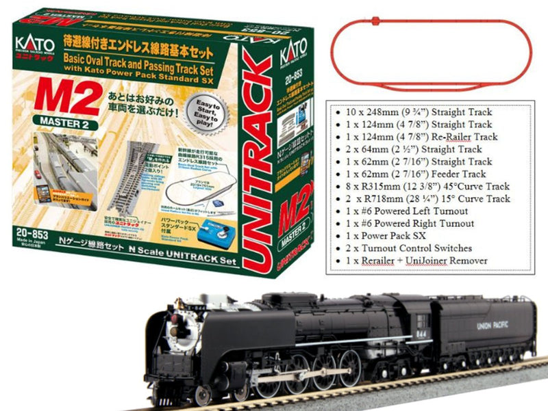 PREORDER Kato N 1070002 M2 & FEF Starter Set