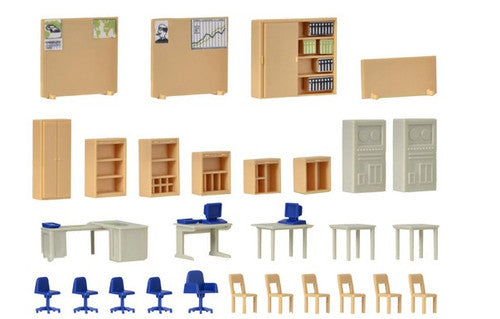 Kibri HO 38654 Office Furniture Kit