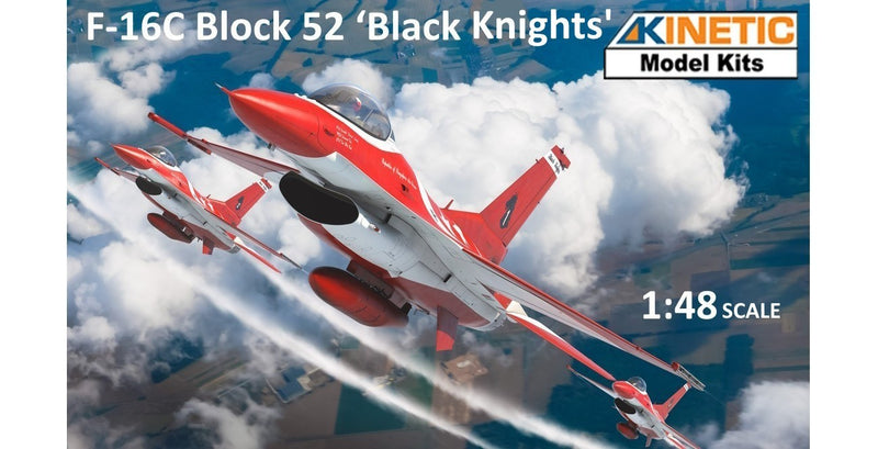 Kinetic Model Kits 48133 F-16C RSAF Gold Series 1:48
