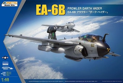 Kinetic Model Kits 48075 1/48 EA-6B VAQ-209 2010 Dark Vader