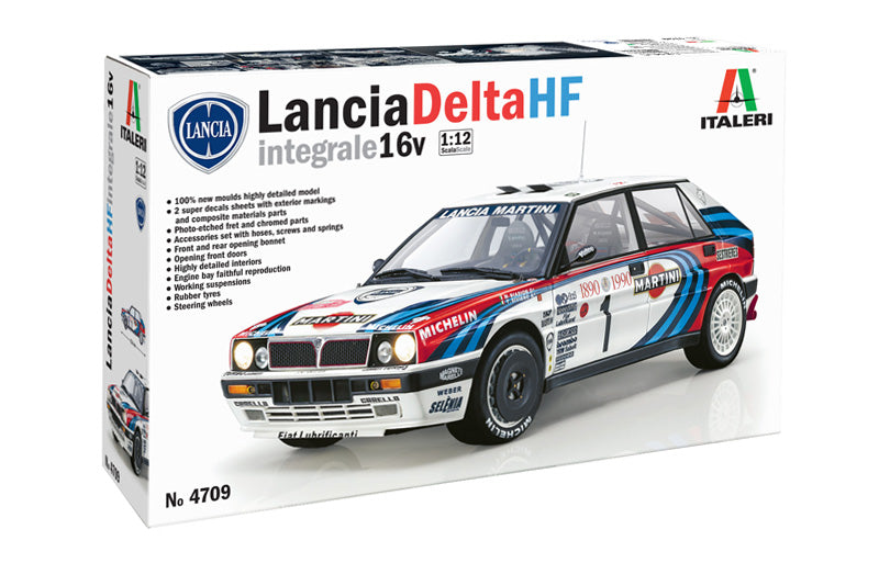 Italeri 4709 - SCALE 1 : 12 Lancia Delta HF integrale 16v