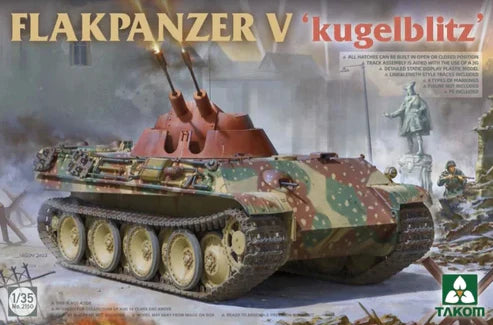 Takom Models - 2150 - 1:35 Flakpanzer V Kugelblitz Kit