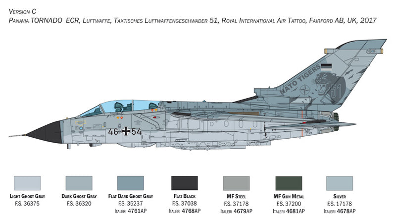 Italeri 2517 - SCALE 1 : 32 Tornado ECR