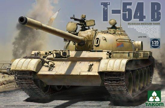 Takom Models - 2055  1:35 Russian Medium Tank T-54 B Late Type Kit