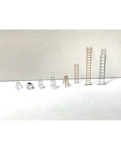 Kato N 085211021 Ladder Set, 8 Different Ladders, Photo Etched Brass