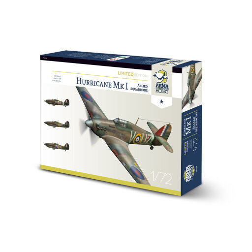 Arma Hobby 1/72 Hurricane Mk I Allied Squadrons Limited Edition