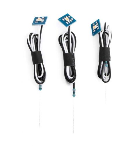 Walthers (SceneMaster) 4873 LED Small Building Light 3-Pack, Warm White