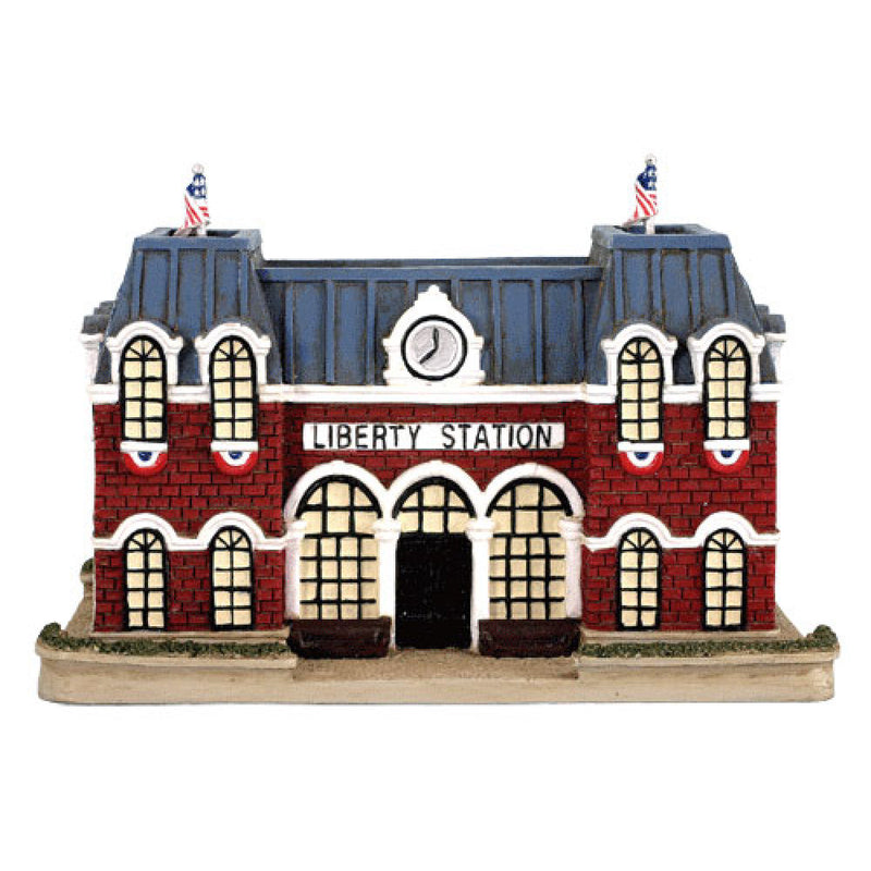Micro-Trains N 96007023 Liberty Town Main Street, Train Station