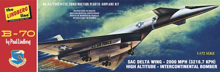 Lindberg 413 B-70 Bomber 1:180
