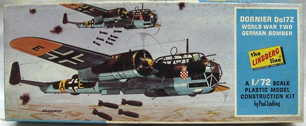 Lindberg 414 German Dornier Do17Z 1:72