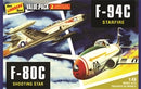 Lindberg 509 F-80C + F-94C Twin Pac 1:48