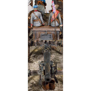 Lindberg 70349 Horsedrawn Artillery Conf 1:16