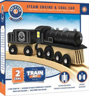 Train Enthusiast Vendors 42017-4 Lionel Collector's Steam Engine and Coal Car Wood Train Only
