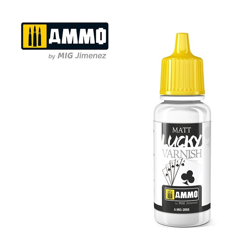 Ammo Mig 2055 LUCKY VARNISH MATT 17ML