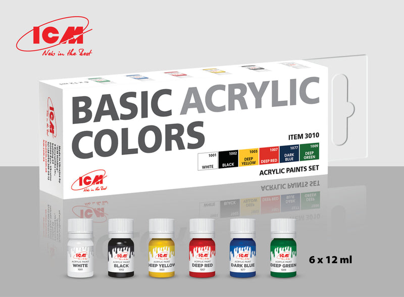 ICM Basic Acrylic Colors