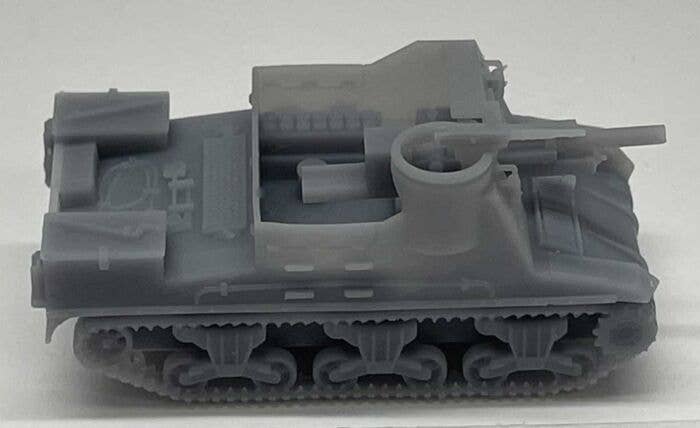 Phoenix Precision Models N PPM-30085 M7 Priest Self Propelled Gun, Unpainted 3-D Print