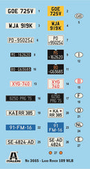 Italeri 3665 Land Rover 109 LWB 1:24
